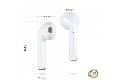 STEREO WIRELESS MUSIC EARPHONE I7 V4.1 EDR BELAIDE AUSINE skelbimo nuotrauka